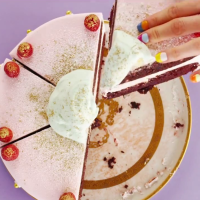 Kpop Nail Art | Red Velvet Wendy 'Ice Cream Cake' Inspired Nails